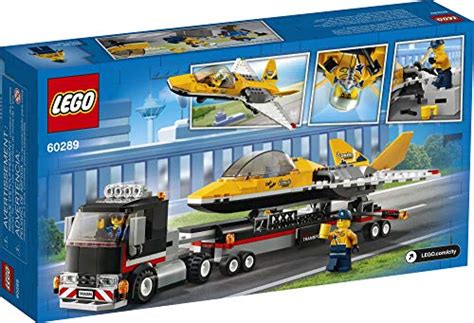 LEGO City Airshow Jet Transporter 60289 Building Kit Fun Toy Playset