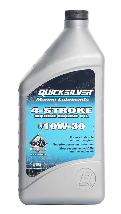 Quicksilver W Engine Oil For A Stroke Outboard Motor L