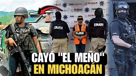 Golpe A La Ma A Cay El Me O Lider De Plaza Del Cjng En