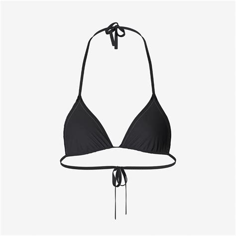 Tommy Hilfiger Triangle Kad N Siyah Bikini St Kadin Mayo Bikini