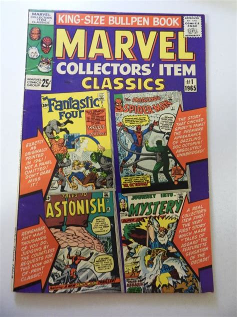 Marvel Collectors Item Classics Fn Condition Comic Books