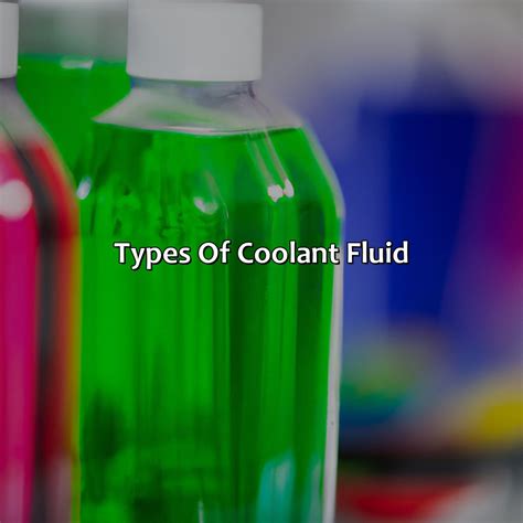 What Color Is Coolant Fluid