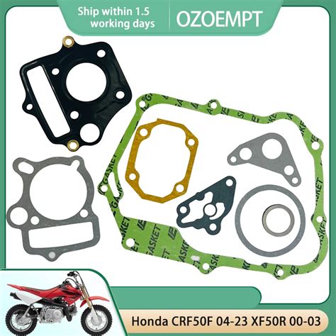 Ozoempt Engine Cylinder Crankcase Repair Gasket Apply To Honda Crf F