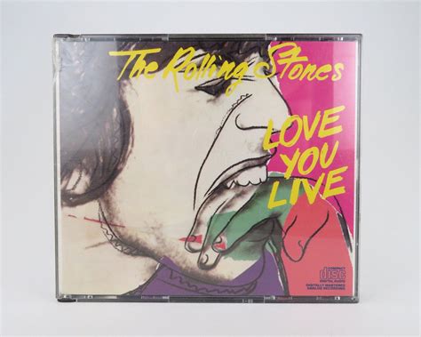 ROLLING STONES CD Love You Live 1977 Álbum Etsy