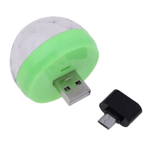 Lampa Dyskotekowa Mini Usb Kula Dyskotekowa Dj Por Wnaj Ceny Allegro Pl