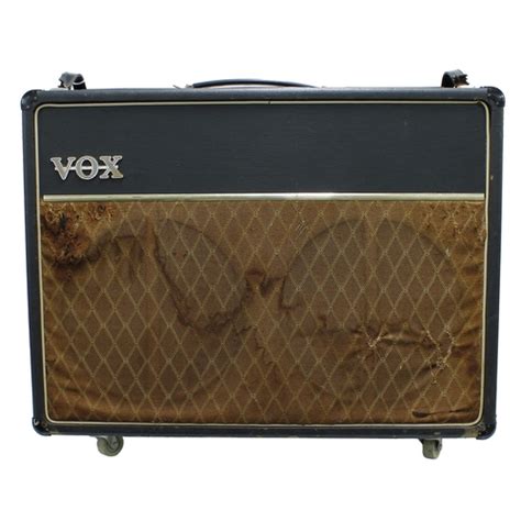 Vox Ac30 Guitar Amplifier Made In England Circa 1964 Ser No 15513 B Fitted With One Circa 1969