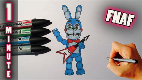 How To Draw Adventure Toy Bonnie From Five Nights At Freddy S FNAF