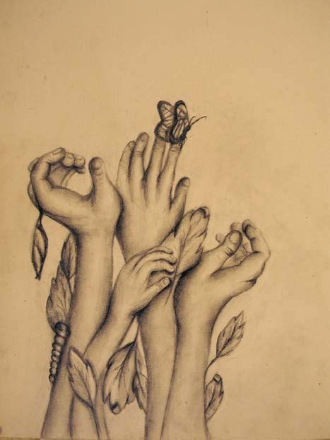 Surrealism Hand Drawings