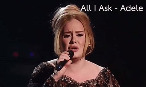 แปลเพลง All I Ask - Adele ความหมายเพลง