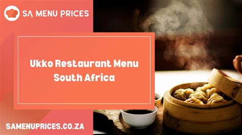 Ukko Restaurant Menu South Africa - South Africa Menu Prices