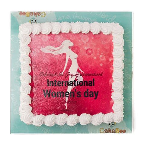 Womens Day Photo Cake Customized Photo Cakes From Cakebee