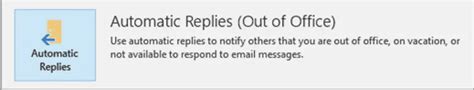 Jak Ustawi Automatyczn Odpowied Poza Biurem W Programie Outlook