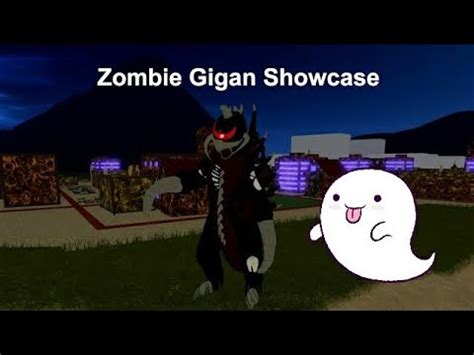 Roblox Kaiju Universe Zombie Apocalpyse Zombie Gigan Showcase Youtube