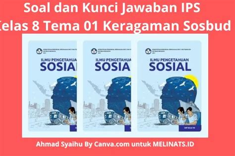 Materi IPS Kelas 8 Tema 01 Keragaman Sosial Budaya Di Masyarakat