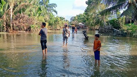 Banjir Di Aceh Utara Mulai Surut