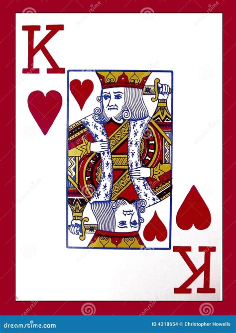 King Of Hearts Stock Illustration Illustration Of Hearts 4318654