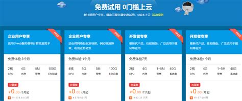 阿里云企业用户申请2核4g5m带宽云服务器三个月免费试用教程 知乎