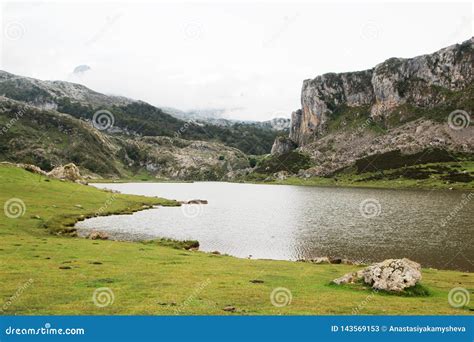 The Lakes of Covadonga, Spain Stock Image - Image of european, natural ...