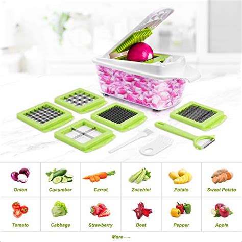 Vegetable Chopper Veggie Chopper 12 In 1 Sedhoom Food Choppers And