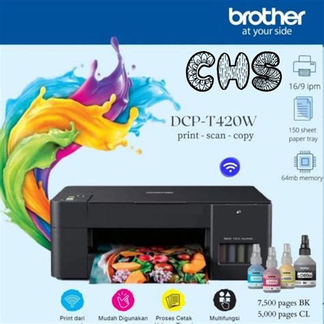 Jual BROTHER DCP T420W Print Scan Copy Wireless Shopee Indonesia