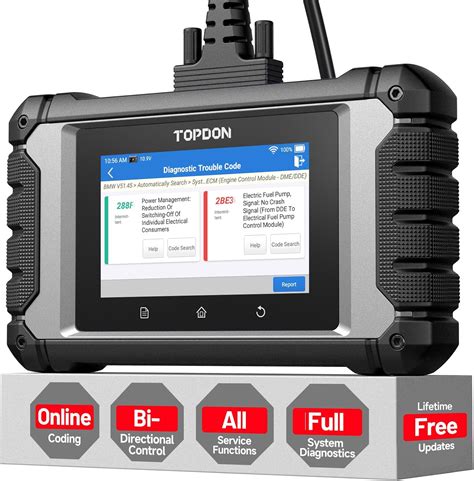 TOPDON ArtiDiag EU, Full-System Diagnostic Tool for Mercedes-Benz, BMW