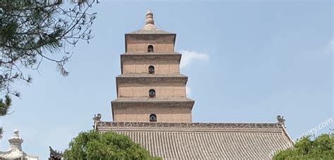 Giant Wild Goose Pagoda Dayanta Xian Attractions