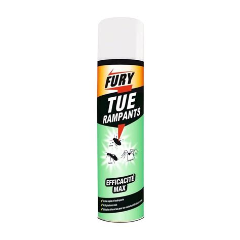 Tous insectes rampants Fury Aérosol 400 ml Fury