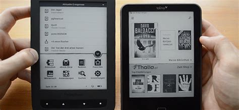 eBook Reader Vergleich: Tolino Vision vs. PocketBook Touch Lux 2 [Video ...