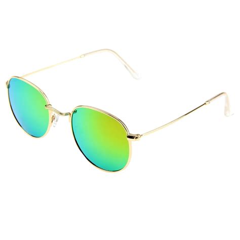 Uv400 Uv Protection Metal Frame Ac Lens Sunglasses