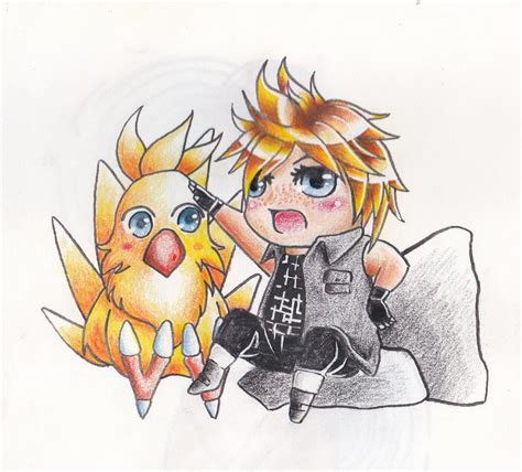 Prompto Argentum By Chibiinii On Deviantart