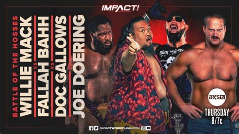 Resultados Impact Wrestling 15 De Julio 2021 Joe Doering Vs Doc