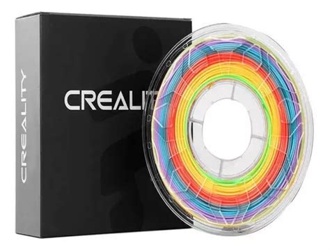 F Filamento Creality Pla Kg Mm Arco Ris Multicolor Env O Gratis