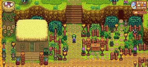 Ginger Island Farm Stardew Valley Stardew Valley Layout Farm Layout