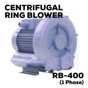 Jual Centrifugal Ring Blower 400W 1 Phase RB 400 Best Kota Surabaya