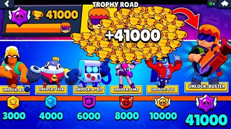 DE 0 COPAS A 41 000 COPAS EN BRAWL STARS Intente Poner Las Cosas En