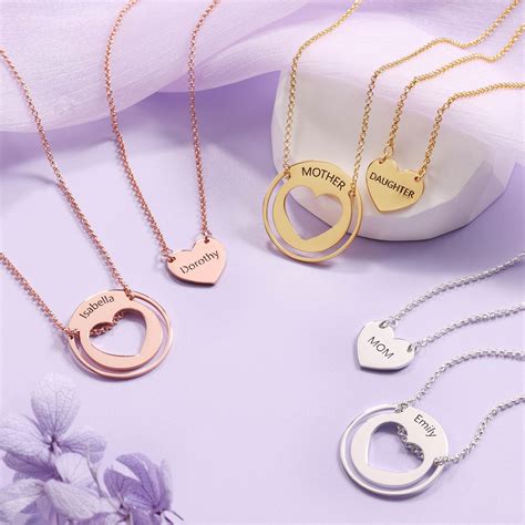 Mother Daughter Jewelry [Necklaces, Bracelets & Rings] | FARUZO