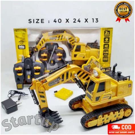 Jual Mainan Anak RC Truck Beko Excavator DIGGER 6811L Mobil Truck