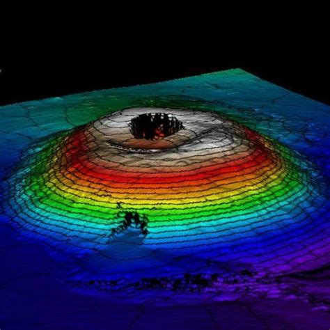 The Tharsis Montes: Arsia, Pavonis and Ascraeus Mons. Contour interval ...