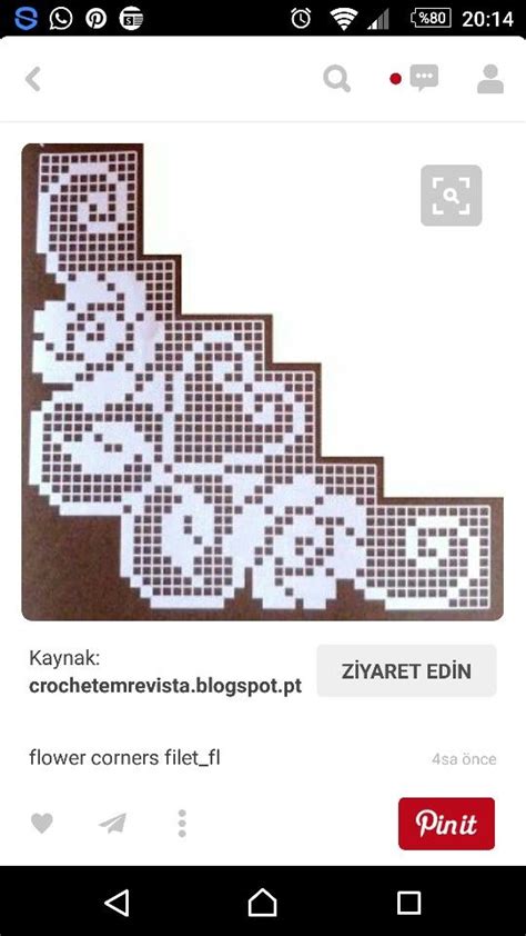 Pin By Emel Okcan On Danteller Filet Crochet Crochet Stitches