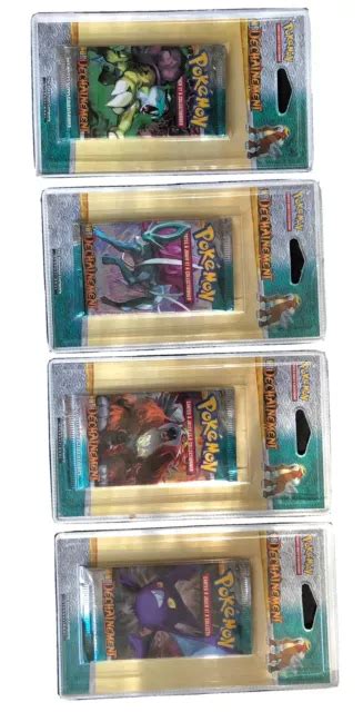 Artset De 4 Booster Pokémon Sous Blister Hs Déchaînement Français Neuf