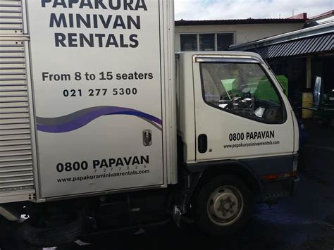 Furniture Mover Van For Hire In Auckland - Papakura Minivan Rentals