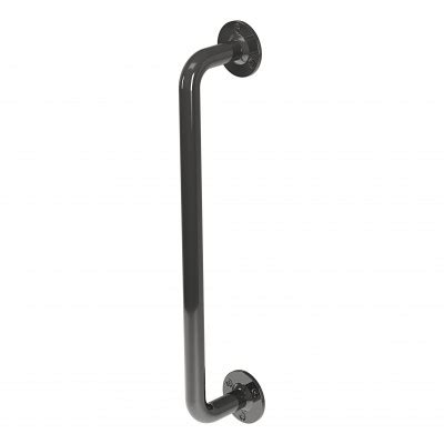 Rothley Gun Metal Grab Rail Pear Stairs