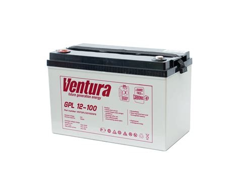 Аккумулятор Ventura GPL 12-100 (12 В 100 Ач) для ИБП – купить батарею ...