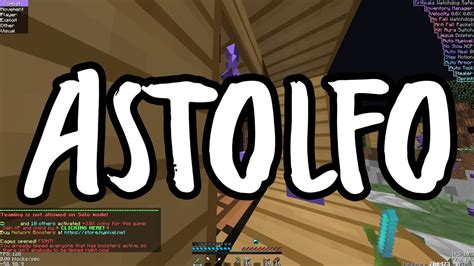 Astolfo Hacking On Hypixel Skywars Private Hacked Client Youtube