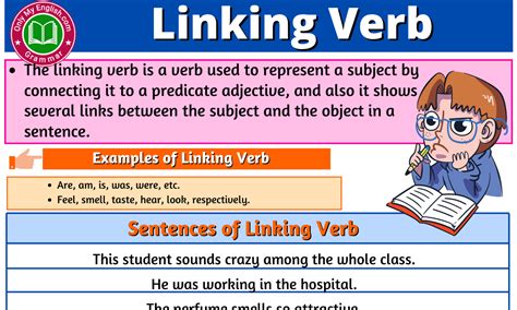 Adjectives Nouns English Grammar Test Linking Verbs Subject Object