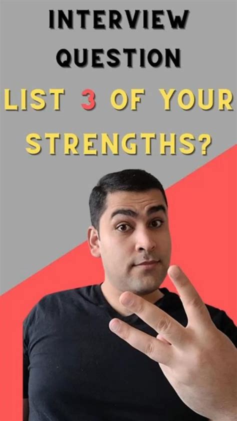 How To Answer What Are Your Strengths List Three Of Your Strengths