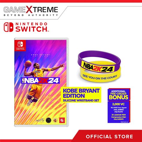 Nintendo Switch NBA 2K24 Kobe Bryant Edition Shopee Singapore