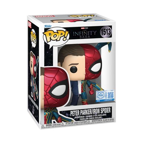 Boneco Do Peter Park - Boneco Funko Pop! Peter Parker / Iron Spider 1513 - Candide