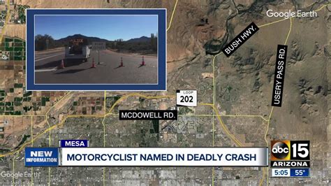 Mcso Motorcyclist Killed In Crash On Usery Pass Road