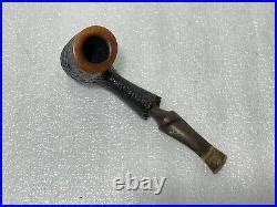 Vintage Savinelli Autograph Sandblasted Freehand Smoking Tobacco Pipe